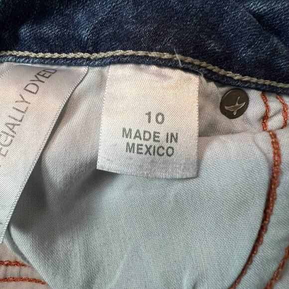 Eddie Bauer Curvy Bootcut Jeans Women’s 10 Blue Denim - Picture 3 of 10